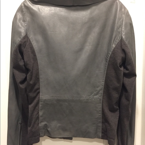 Bod Christensen Gray Leather Jacket size Small - Picture 8 of 8